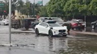 Video shows Waymo driverless vehicle stuck in 'AI loop' on flooded Phoenix street