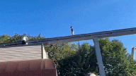 Dramatic video shows boy balancing 100-ft above panicked crowd at Hersheypark