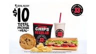 Jimmy John's enters meal deal wars with $10 value meal deal